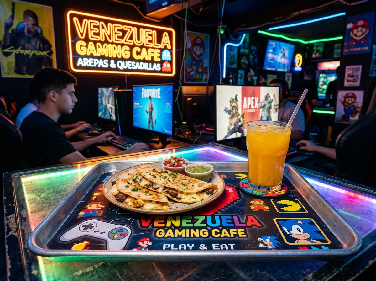 Quesadillas gaming cafe Maracaibo